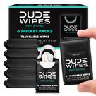 Lenços Umedecidos para Viagem DUDE Wipes Mint Chill 48 Unidades, Descartaveis no Vaso