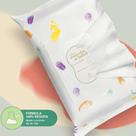 Lenços Umedecidos sem Fragrância Mamãe e Bebê 50 folhas