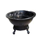 Lenheiro Lareira Braseiro Ferro Fundido Externo Jardim 64Cm. - alta durabilidade