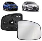 Lente Base Espelho Retrovisor City Fit 2015 A 2020 Direito Lente Base Espelho Retrovisor City Fit 2015 A 2020 Direito