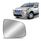 Lente + Base Retrovisor Logan Sandero 2010 A 2014 Direito