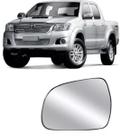 Lente C/ Base Retrovisor Hilux Sw4 2005 A 2015 Lado Esquerdo Lente C/ Base Retrovisor Hilux Sw4 2005 A 2015 Lado Esquerdo