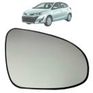 Lente C/ Base Retrovisor Toyota Yaris 2018 até 2022 Original