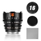 Lente Cinema 7artisans 16mm T2.1 Fuji X-Mount Lente Cinema 7artisans 16mm T2.1 Fuji X-Mount