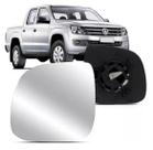 Lente Com Base Espelho Retrovisor Amarok 2010 A 2015 Direito