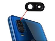 Lente Da Câmera Traseira Para Moto One Vision Preta Xt1970