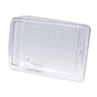 Lente da Lanterna de Seta Dianteira Kombi Clipper Branco - Fortluz - 1046CR
