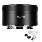 Lente de câmera 7artisans 27mm F2.8 Auto Focus para Sony E Mount