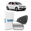 Lente de Retrovisor com Base do Etios 14-19- Elétrico - Lado Esquerdo.