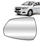 Lente de retrovisor gm cobalt 2011 até 2017 convexo unidade
