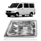 Lente do farol mercedes benz sprinter lado esquerdo vidro 1997 a 2001 Lente do farol mercedes benz sprinter lado esquerdo vidro 1997 a 2001