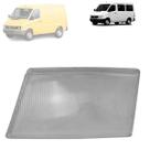 Lente do farol sprinter 1997 a 2001 lado esquerdo vidro 8201666