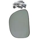 Lente Do Retrovisor + Base F250 1998 Até 2012