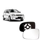 Lente e Base Retrovisor Direito Corsa 2003 2004 2005 2006