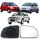 Lente Espelho Retrovisor Celta Meriva 2007 Prisma 2008 até 2012 Lado Direito Removel SB022