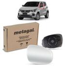 Lente Espelho Retrovisor com Base ESQUERDO MOBI 2017 A 2020