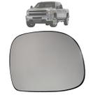 Lente Espelho Retrovisor Com Base S10 Blazer Silverado 1995 Até 2011