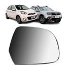Lente Espelho Retrovisor Duster 16 17 18 19 20 Nissan March 2015/...