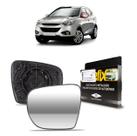 Lente Espelho Retrovisor Esquerdo Metalizado Ix35 2010/2015 Lente Espelho Retrovisor Esquerdo Metalizado Ix35 2010/2015