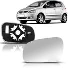 Lente espelho retrovisor fox 2003 2004 2005 2006 2007 2008 2009 2010