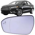 Lente espelho retrovisor fusion 2.5 2.0 titanium 2017-20 esq