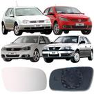 Lente Espelho Retrovisor Gol 2000 até 2023 Golf Bora 2000 até 2006 Lado Esquerdo Removel SB137