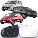 Lente Espelho Retrovisor HB20 2020 até 2025 Lado Esquerdo Removel SB199