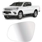Lente Espelho Retrovisor Hilux 2016 Até 2021