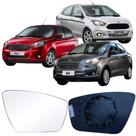 Lente Espelho Retrovisor KA 2015 até 2021 Lado Esquerdo Removel SB121 Lente Espelho Retrovisor KA 2015 até 2021 Lado Esquerdo Removel SB121
