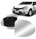 Lente Espelho Retrovisor Renault Clio 2013 2014 2015 Esquerd
