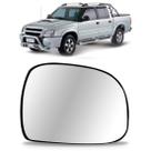 Lente Espelho Retrovisor S10 Blazer 1995 1996 a 2012 Prata