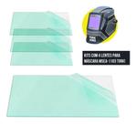 Lente externa para mascara de solda big solar msea1103002 kit c/4