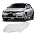 Lente Farol Civic 2012 2013 2014 2015 2016 Esquerdo