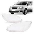 Lente Farol Corolla/Fielder 2003 A 2008 - Lado Direito (Passageiro)