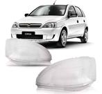 Lente farol corsa hatch e sedan 2008 2009 2010 2011 2012