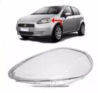 Lente Farol Fiat Punto 2007 2008 2009 2010 2011 Esquerdo