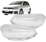 Lente Farol Gol G7 GVII 16 17 18 Foco Simples Dianteiro Par 2 peças