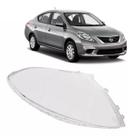 Lente Farol Nissan Versa 2011 2012 2013 2014 Direito