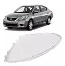 Lente Farol Nissan Versa 2011 2012 2013 2014 Esquerdo