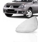 Lente Farol Renault Clio 2003 2004 a 2011 2012 Esquerdo