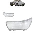 Lente farol toyota hilux sr srv 2016 2017 a 2020 esquerdo