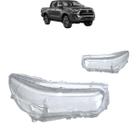 Lente farol toyota hilux sr srv 2021 2022 a 2024 direito