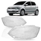 Lente farol volkswagen fox 2011 2012 2013