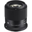 Lente Grande Angular Sigma 30mm F1.4 DC DN Contemporary para Canon RF