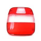 Lente Lanterna Sl1032 Traseira Com Vigia Compatível Vermelho Pisca Ré Cristal