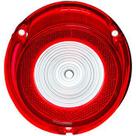 Lente Lanterna Traseira Bicolor Re Cristal Plastico Opala-caravan 1971 1979 Nk-412073