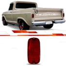 Lente Lanterna Traseira C10 C14 1964 Ate 1982 Vermelho