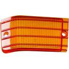 Lente Lanterna Traseira Plastico Inferior 1979 1982 Fiat 147 A Nk-410805