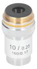 Lente Objetiva 10/0,25 P/ Microscópio Ampliação Acromática