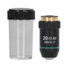 Lente objetiva de microscópio 20X acromática para composto Walfront